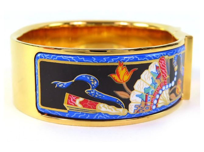 Hermès Cloisonné Emaille-Armband Mehrfarben - Ansicht 4