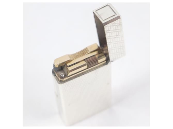 Autre Marque Dupont Line 1 Check Pattern Square Lighter Silvery - view 5