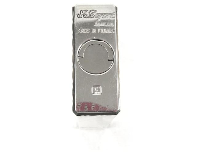Autre Marque Dupont Line 1 Check Pattern Square Lighter Silvery - view 6