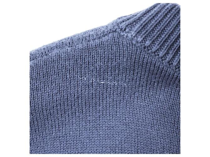 Tejido de algodón Monogram Louis Vuitton Azul Azul marino - vista 7