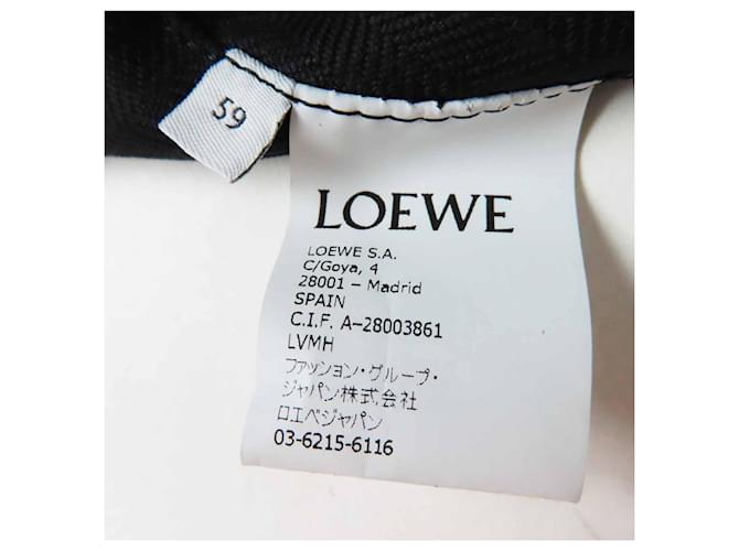 Loewe Anagram Lammlederhut Schwarz - Ansicht 11