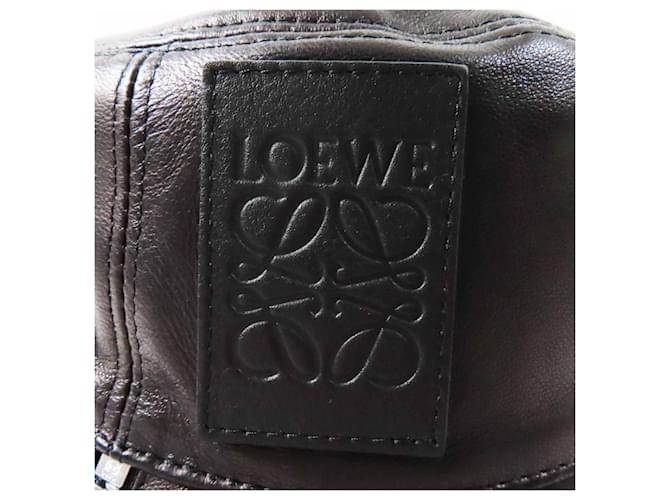 Loewe Anagram Lammlederhut Schwarz - Ansicht 8