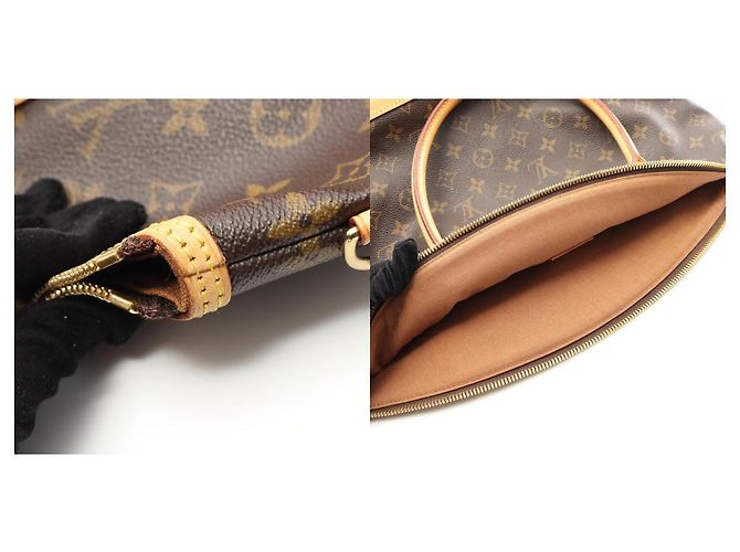 Louis Vuitton Lockit Horizontal Monogram Tote Bag Braun - Ansicht 10