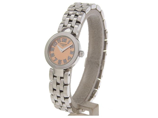 Longines DolceVita Edelstahl-Uhr Silber - Ansicht 2