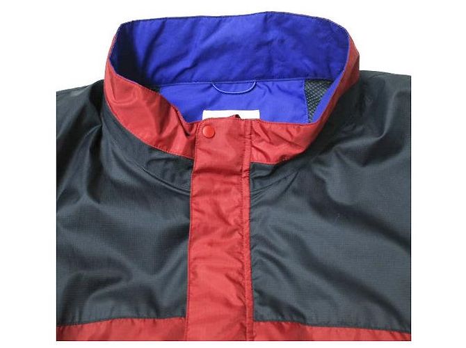 Autre Marque PE/RIP Bergmantel Monkey Time Polyester Mantel Rot Marineblau - Ansicht 4