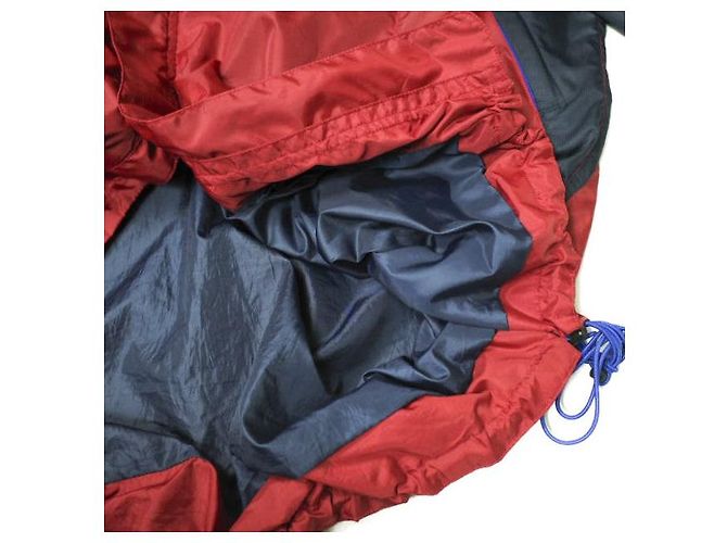 Autre Marque PE/RIP Bergmantel Monkey Time Polyester Mantel Rot Marineblau - Ansicht 7