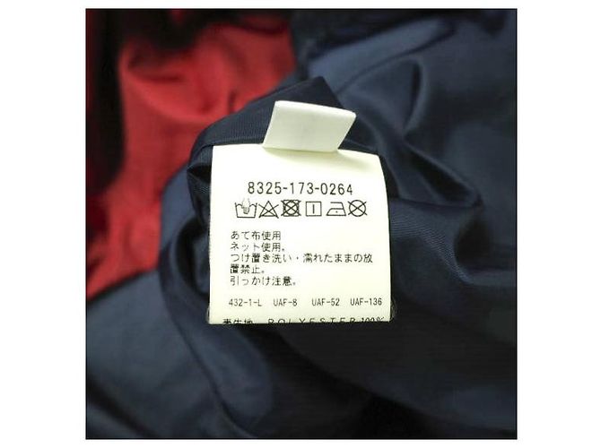 Autre Marque PE/RIP Bergmantel Monkey Time Polyester Mantel Rot Marineblau - Ansicht 9