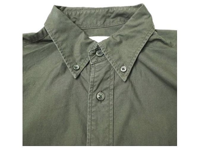 Autre Marque uniform experiment CAMISA BIG B.D GOTEANDO Camisa de Algodón Gris Gris antracita - vista 5