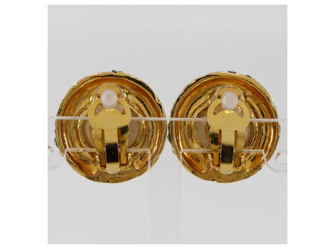 Vintage Ohrringe von Chanel Golden - Ansicht 3
