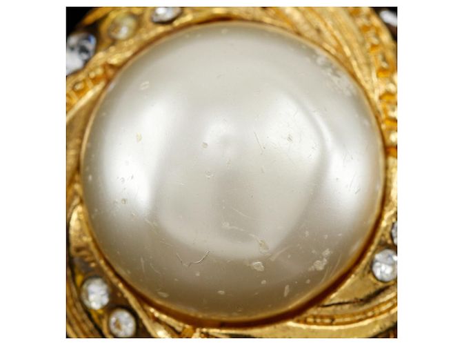 Vintage Ohrringe von Chanel Golden - Ansicht 9