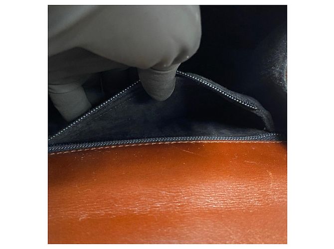 Gancini Bolsa 2way de couro de lagarto Salvatore Ferragamo Marrom - vista 10