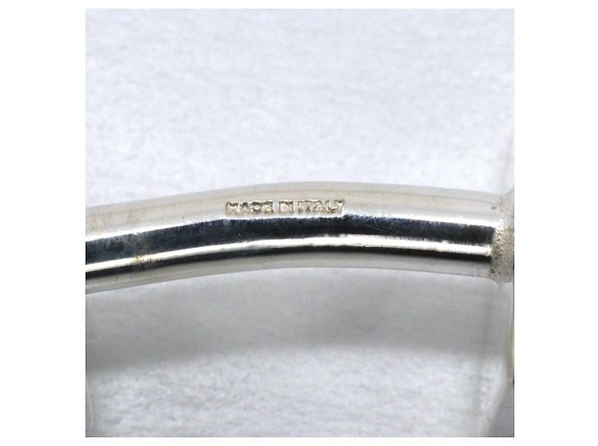 Gemelli Gucci in argento 925 con logo quadrato - vista 7