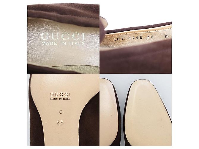 Gucci Bit Lederloafer Braun - Ansicht 10