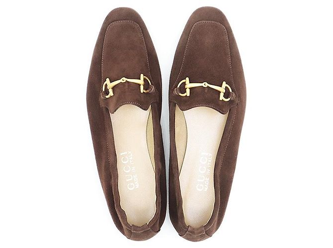 Gucci Bit Lederloafer Braun - Ansicht 2