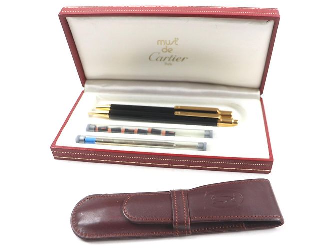 Cartier Must de Cartier Twist-style 2way Writing Instrument Set Black - view 2