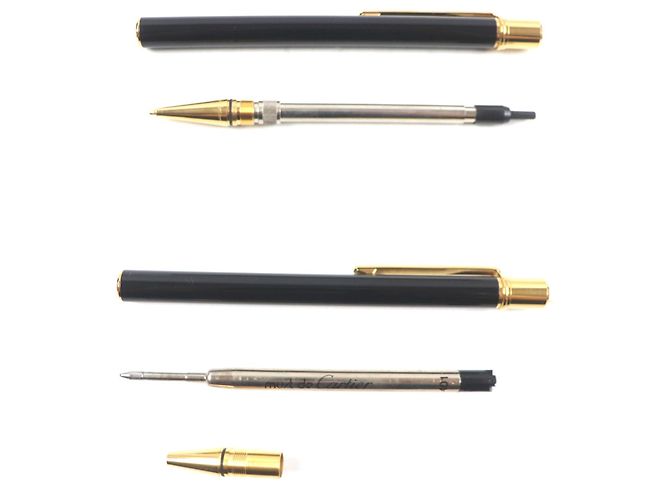 Cartier Must de Cartier Twist-style 2way Writing Instrument Set Black - view 4