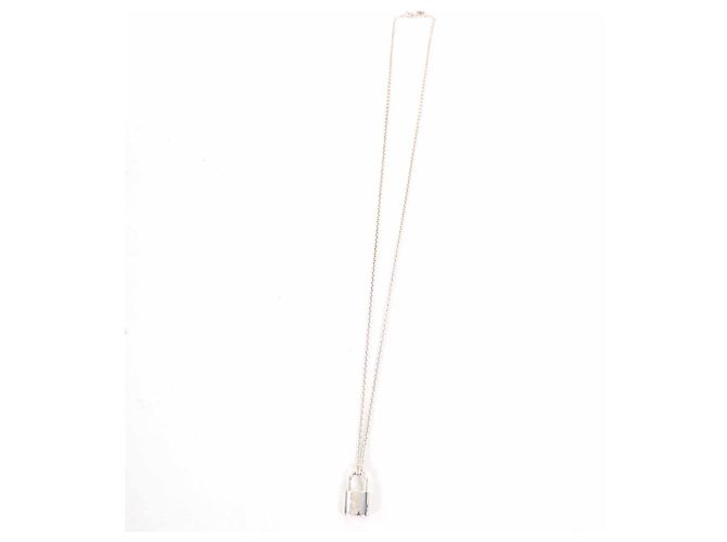 Collana Louis Vuitton Lockit AG925 Argento - vista 4