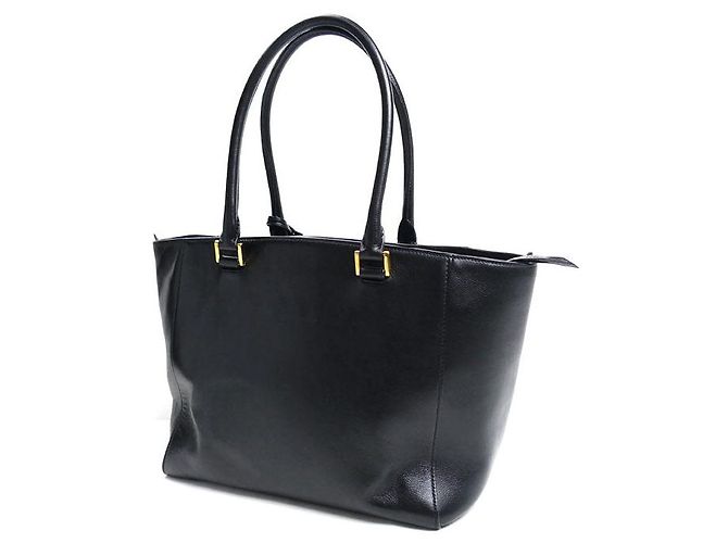 Prada Kalbsleder 2-Wege-Handtasche Schwarz - vista 2