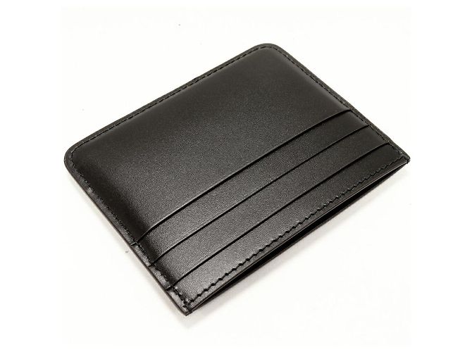 Tarjetero simple C de Cartier en piel de ternera Negro - vista 2