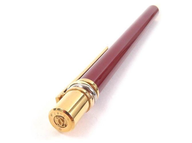 Penna a sfera Must de Cartier Marrone - vista 3