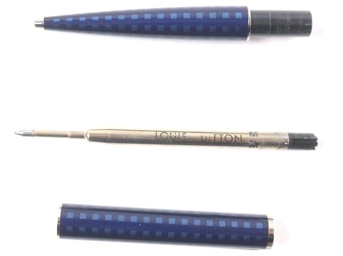 Kugelschreiber Twist Typ Jet Rack Louis Vuitton Blau - Ansicht 4