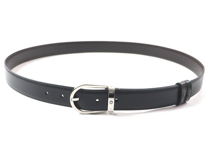 Cinto de couro White Star da linha Classic da Montblanc - vista 12