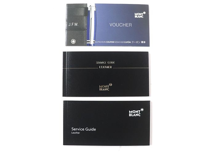 Cinto de couro White Star da linha Classic da Montblanc - vista 14
