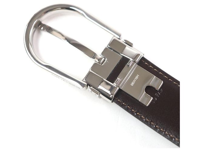 Cinto de couro White Star da linha Classic da Montblanc - vista 5