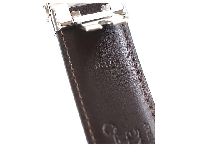 Cinto de couro White Star da linha Classic da Montblanc - vista 7