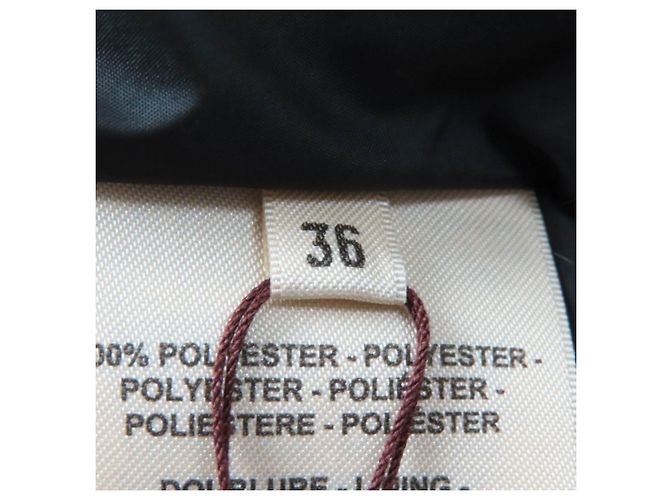 Hermès Steppjacke aus Polyester und Baumwolle Schwarz - Ansicht 9