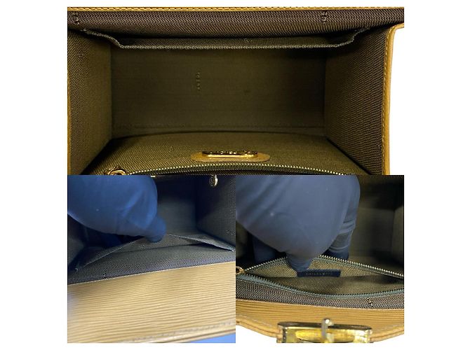 Fendi Leder 2way Tasche Beige - Ansicht 9