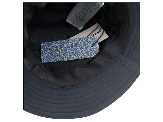 Cappello bucket in tessuto upcycled con stampa Adriatica Dior Parley Blu - vista 9