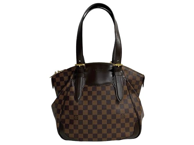 Borsa Louis Vuitton Verona Marrone - vista 2
