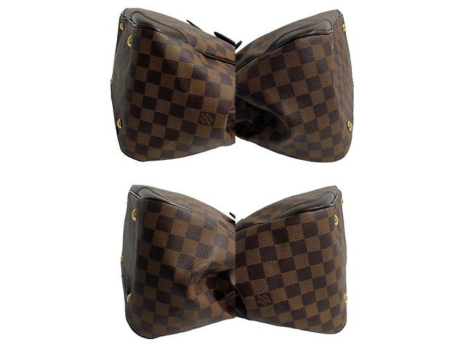 Borsa Louis Vuitton Verona Marrone - vista 8