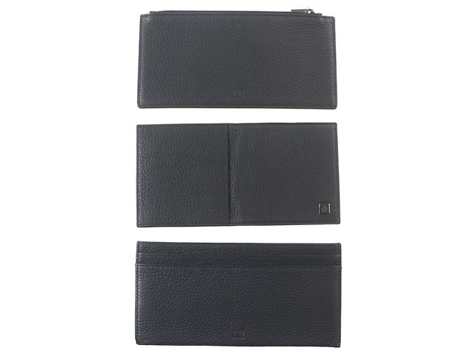 Alfred Dunhill Pouch da viaggio in metallo con logo Dunhill Nero - vista 6