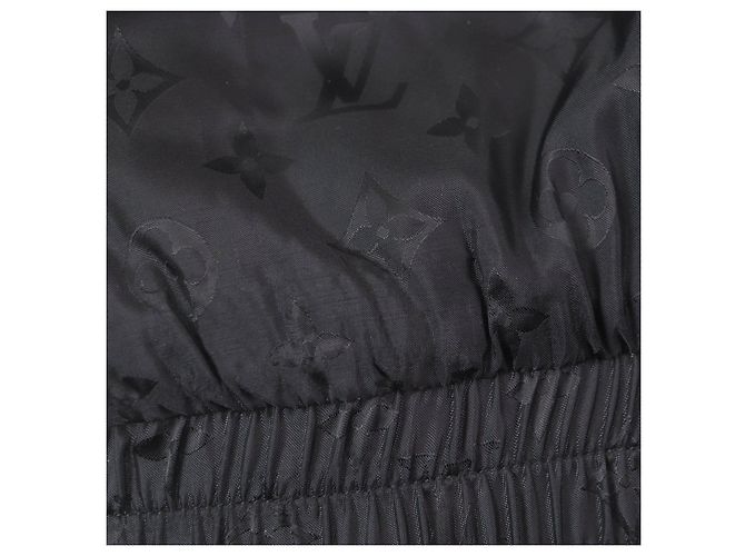 Reversible Double-Zip Bomberjacke aus Baumwoll-Nylon mit Monogramm von Louis Vuitton Schwarz - Ansicht 17