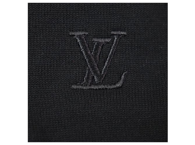 Reversible Double-Zip Bomberjacke aus Baumwoll-Nylon mit Monogramm von Louis Vuitton Schwarz - Ansicht 8