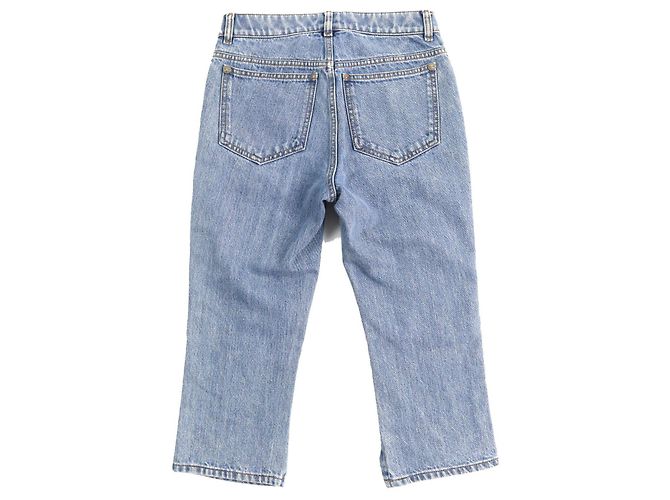 Pantalones de algodón y poliamida Chanel P60217V46019 Azul - vista 2