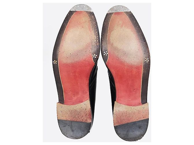 Autre Marque Stivali Chukka in Pelle Bettanin&Venturi Marrone Bordò - vista 7