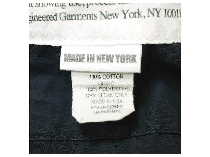 Autre Marque Chaqueta Baker Engineered Garments de Popelina Resistente a la Intemperie Azul Azul marino - vista 7