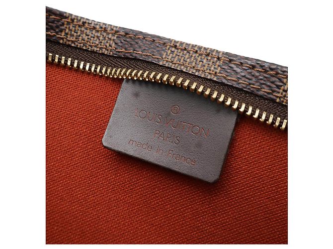 Pochette Accessori Damier Navona Louis Vuitton Marrone - vista 8