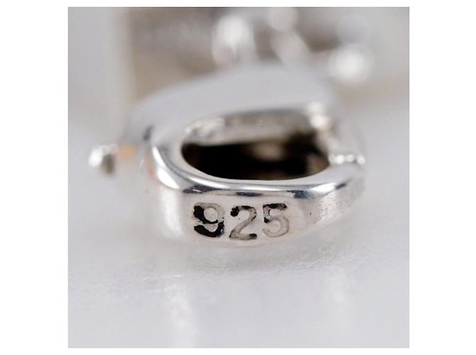Autre Marque Bracciale in pelle argento 925 HOMME+ 4℃ Marrone - vista 10