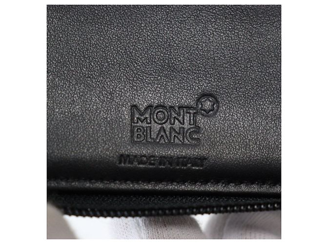Montblanc Night Flight Travel Wallet White Star Leather Long Wallet - view 11