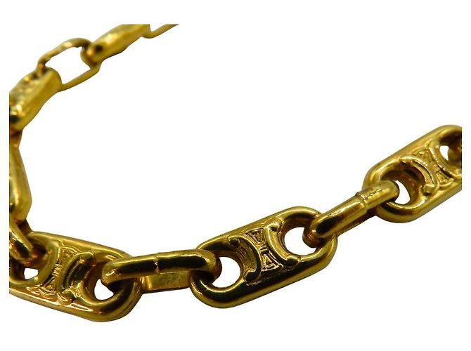Céline Collana Celine Macadam D'oro - vista 4