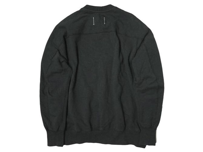 Autre Marque HEAVYWEIGHT FLEECE Sweatshirt Scye × REIGNING CHAMP Limitierte Auflage Schwarz - Ansicht 2
