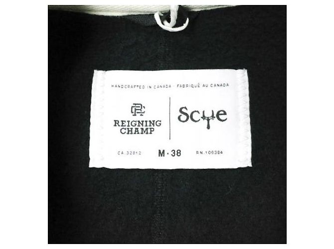 Autre Marque HEAVYWEIGHT FLEECE Sweatshirt Scye × REIGNING CHAMP Limitierte Auflage Schwarz - Ansicht 6