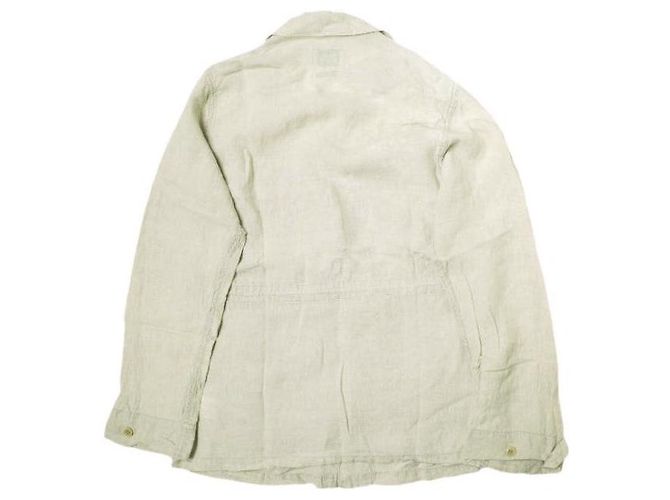 Autre Marque Chaqueta militar de lino relajada Olivia de Pilgrim Surf+Supply Beige - vista 2