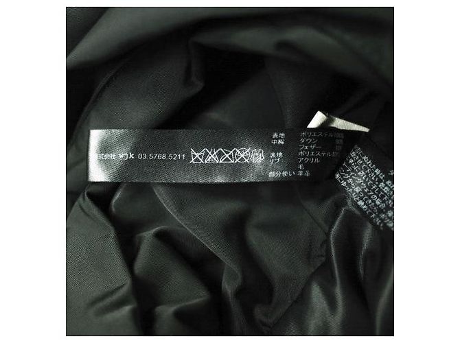 Autre Marque WJK Memory Twill Lammdaunenweste Schwarz - Ansicht 8