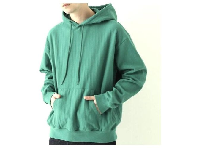 Autre Marque Sudadera con capucha UNUSED de algodón Verde - vista 3