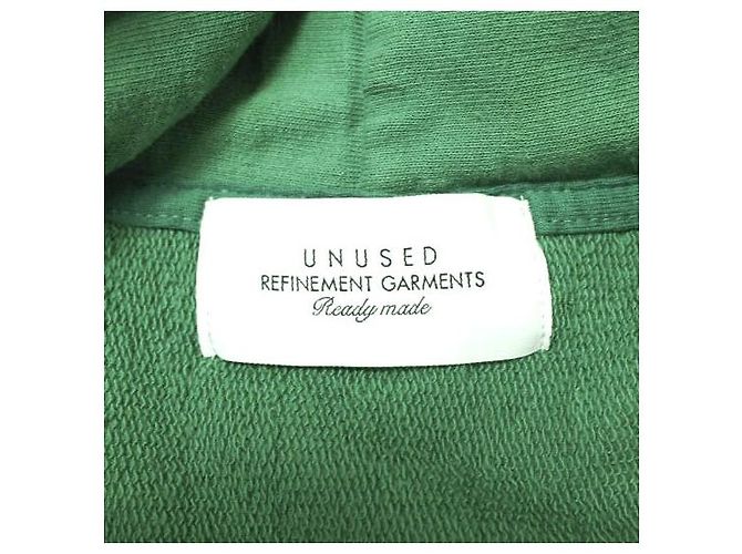 Autre Marque Sudadera con capucha UNUSED de algodón Verde - vista 7